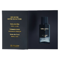 Set de Viaje y Mini Fragancias Melina Parfums Baccarat Elixir Warm Woods Woody Spray de 2ml para Mujer, Botella de Vidrio, Francia