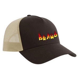 Gorro de Camionero Unisex de 5 Paneles con Logotipo Personalizado de Moda, Gorra de Béisbol de Malla Ajustable con Cierre a Presión, Estilo Hip Hop para Exteriores y Playa - Product Image 2