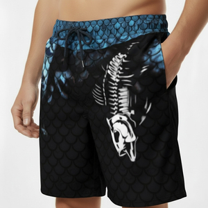 Shorts de Pesca Personalizados de Alta Calidad para Hombre, Etiqueta Privada, Poliéster de Secado Rápido, Elásticos, Anti-UV, Transpirables, al por Mayor - Product Image 3