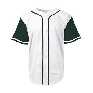 Conjuntos de Uniformes de Béisbol Duraderos para Equipos, Venta al por Mayor OEM, 100% Poliéster Transpirable con Botones - Product Image 1