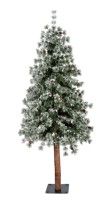 Mini-sapins de Noël artificiels haut de gamme 45/60/90/120 cm, décorés, en pot, effet neige, avec LED, pour table, vente en gros
