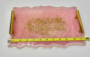 Plateau de service en résine économique, durable et décoratif pour la cuisine et la salle à manger, modèle artisanal personnalisable par M/S SHAAD HANDICRAFTS - Product Image 5