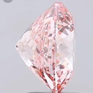 เพชรเพอร์โธเกียนคัทสีชมพูเข้มพิเศษ รุ่นลิมิเต็ดอิดิชั่น สำหรับทำจี้  แบบเม็ดเดี่ยว  ขนาด 1-5 มม. ทุกขนาดมีจำหน่าย - Product Image 2