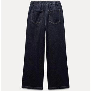 Pantalons Jeans Hip Hop pour Femmes Grande Taille, Nouveau Design 2025, Mode, Hiver, Devant Plat, Confortables, Respirants, Tissu en Polaire - Product Image 6