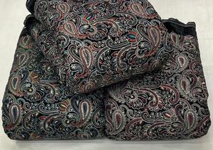 ผ้ากำมะหยี่ถักลายด็อบบี้ปักลายดีไซเนอร์ 9000 ป้องกันไฟฟ้าสถิต สำหรับชุดแต่งงาน ชุดงานเลี้ยง เสื้อผ้า เสื้อคลุม ผ้าตกแต่งบ้านสำหรับเทศกาลต่างๆ - Product Image 6