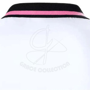 Camisetas Polo de color sólido para parches personalizados Camiseta Polo de golf de contraste de alta calidad para hombres hecha en Pakistán - Product Image 6