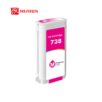 Kartrid Tinta HP738 Berkualitas Tinggi Harga Terjangkau untuk Printer HP DesignJet T850 498n5a 498n6a 498n7a 498P2a