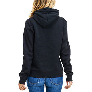 Nuevas sudaderas con capucha de talla grande a la moda para mujer e invierno, ropa de calle de Color sólido, sudaderas con capucha de manga larga - Product Image 2