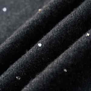 เสื้อสเวตเตอร์ขนแกะ100% สำหรับผู้หญิงมีฮู้ดนุ่มสบาย - Product Image 3