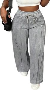 Pantalon de jogging adapté aux activités quotidiennes, pantalon de course Streetwear avec ceinture à cordon pour les joggeurs d'entraînement ou de voyage - Product Image 6