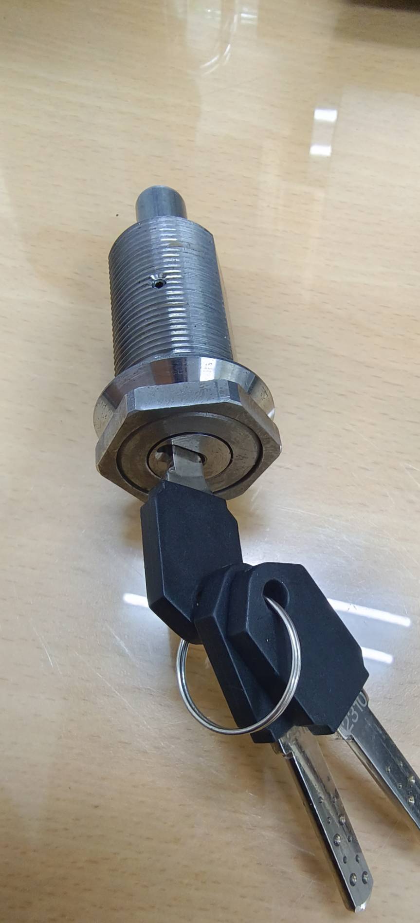 ONELUS Hidden Type Steel Material Steering Wheel Lock | Anti-Theft Car Security Device