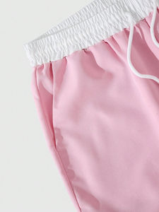 Shorts cargo personnalisés pour hommes, en maille élastique extensible 4 directions, style streetwear, couleur unie, sublimation, pour la musculation, séchage rapide - Product Image 4