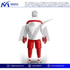 Conjunto de uniforme de hockey sobre hielo para hombre, Jersey y pantalones con logotipo personalizado, ropa deportiva transpirable de secado rápido para partidos de equipo, clubes y uso de entrenamiento - Product Image 2
