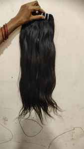 Paquetes de cabello humano ondulado de primera calidad, paquetes de cabello ondulado a granel de trama de máquina virgen cruda Temple, cabello virgen indio crudo de doble trama - Product Image 2