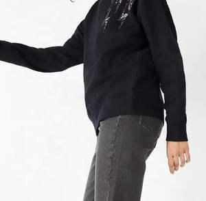 Kivotech personnalisé mode impression femmes sweat pull décontracté coton polyester tissu hiver décontracté long sweat - Product Image 3