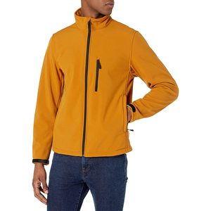 Gran oferta, chaqueta de carcasa suave para hombre, impermeable, transpirable, a prueba de viento, chaqueta táctica para exteriores con logotipo frontal personalizable - Product Image 5