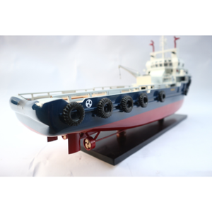 BATEAU D'APPUI OFFSHORE MODÈLE BATEAUX EN BOIS/NAVIRES COMMERCIAUX EUROPÉENS/ARTISANAT POUR DÉCORATION - Product Image 6