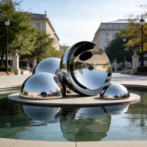 Полированная полусферическая заготовка из нержавеющей стали OEM/ODM для декоративных изделий и наружного оформления - Product Image 1