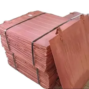 Venta al por mayor Super grado 99.999% cátodo de cobre puro hoja/placa para la venta proveedor - Product Image 2