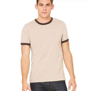 T-shirts en coton pour hommes de haute qualité OEM ODM usine tee-shirt vierge marque privée broderie logo personnalisé en gros streetwear en vrac - Product Image 5