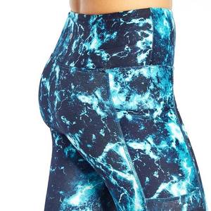 Mallas personalizadas de alta calidad para mujer, Leggings de Fitness con estampado sublimado, poliéster, licra, precio al por mayor, con servicio OEM 2023 - Product Image 5