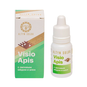 Gotas para los ojos Eye Care Linden Honey And Aloe Acid Clear, productos naturales rusos para el cuidado de la salud - Product Image 2