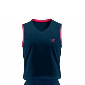 Ventes chaudes Nouveauté Ensembles de maillots de basket-ball pour hommes Respirant 100% polyester Couleur et logo personnalisés - Product Image 4