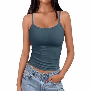 Débardeurs respirants Slim Fit pour femmes-Impression personnalisée-Sports d'été-Yoga-Top pour femmes-Couleurs variées au choix-Vêtements de sport - Product Image 1