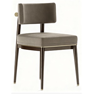 เก้าอี้รับประทานอาหารแบบโมดูลาร์ร่วมสมัย - ขาเหล็กสแตนเลส ทนทาน กันน้ำ เป็นมิตรกับสิ่งแวดล้อม เหมาะสำหรับใช้ในบ้าน สำนักงาน อพาร์ตเมนต์ และโรงเรียน - Product Image 1