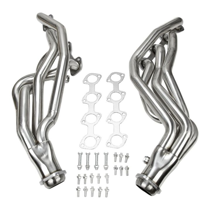 long tube headers mustang gt