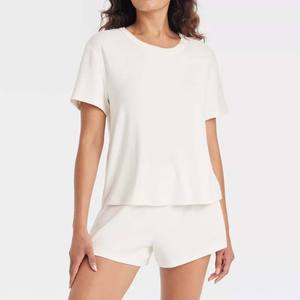 เสื้อยืดพิมพ์ลายสำหรับผู้หญิง, เสื้อยืดลำลองทรงเข้ารูปสำหรับสุภาพสตรี - Product Image 5