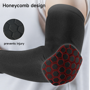 แผ่นรองแขน สายรัดปรับได้ช่วยให้สวมใส่ได้อย่างแน่นหนาสำหรับการฝึกซ้อมทุกวัน แผ่นรองแขนแบบหลายชั้นให้การปกป้องที่เชื่อถือได้ - Product Image 2