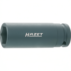 Hazet 6-Point Long Square <b>Impact</b> <b>Socket</b> 1/2'' with Traction Profile and Borehole - Product Image 3