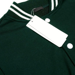 Veste universitaire en polaire rouge classique faite à la main conception à rayures blanches veste d'hiver personnalisée de haute qualité pour hommes grande taille basse quantité minimale de commande - Product Image 4