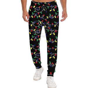 Pantalón de Sublimación Liso Teñido para Hombre, Pantalones de Correr, Venta Directa de Fábrica - Product Image 1