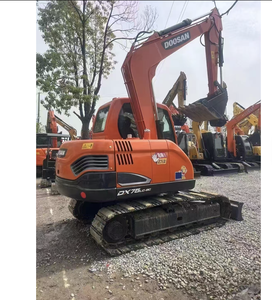 รถขุดตีนตะขาบ Doosan DX75 มือสอง ขนาด 7 ตัน 8 ตัน รถขุดมือสอง เครื่องยนต์ มอเตอร์ ปั๊ม DX60 DX80 DX150 CE สำหรับขาย - Product Image 5