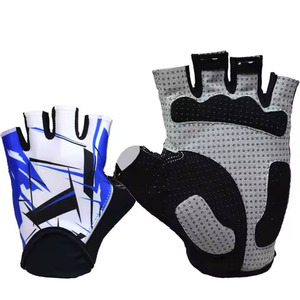 Gants de cyclisme en cuir Salva, gants de vélo à doigts courts de haute qualité, tissu en maille de nylon, tissu doux, respirant, écologique, quatre saisons - Product Image 1
