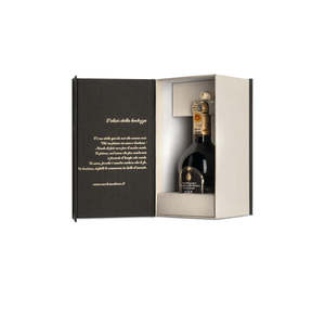 Vinaigre balsamique traditionnel DOP vieilli de Modène de 100ml sous forme liquide 12 bouteilles par boîte - Product Image 1