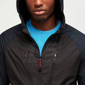 Chaqueta Cortavientos de Secado Rápido para Hombre, Chaqueta Cortavientos Informal, Plegable, Resistente al Agua y Ligera - Product Image 5