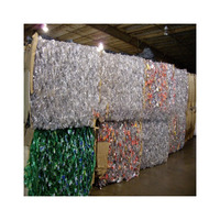 Déchets de bouteilles en PET de qualité supérieure pour les industries de lestage plastique, applications de qualité médicale
