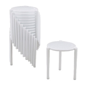 Soporte desechable para ahorro de Pizza, trípode redondo de plástico blanco para servir comida rápida, soporte para Pizza - Product Image 1