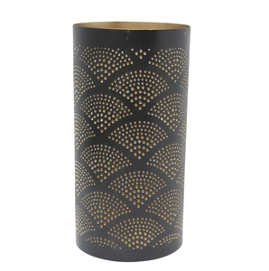 Vajilla decoración hierro votivo lámina de oro portavelas votivo para decoración de sala de estar hecho a mano personalizado - Product Image 3