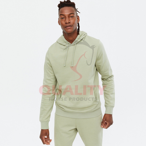 Calidad Algodón 100% poliéster Invierno Polar sudaderas con capucha estilo personalizado patrón sólido capucha pulóver bordado sudaderas térmicas - Product Image 6