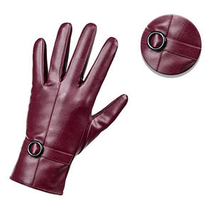 Wholesale Custom Leather <b>Gloves</b> <b>Men</b> Women Winter Warm Comfortable Fashion Outdoor Sports Wear Latest Design <b>Gloves</b> Full Finger - Product Image 5