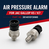 Alarme de pression d'air, référence 3814010Y3HM0, compatible avec les camions JAC Gallop K5 K7, capteur de pression d'air de frein, pièces de camions lourds JAC