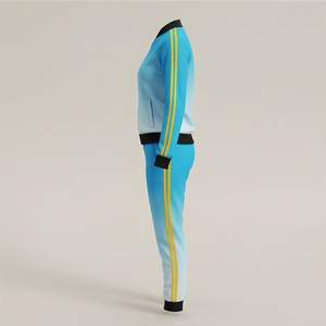 Chándal de Sublimación de Alta Calidad para Mujer, Talla Personalizada XL 6XL, Estilo Informal con Cremallera, Chándal de Invierno para Correr, Sudadera con Capucha de Punto - Product Image 3