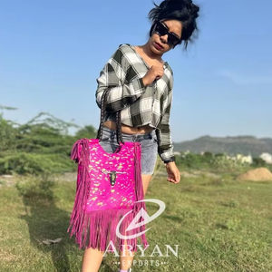 Nueva Oferta, Bolsos de Mano de Piel Sintética Metálica para Mujer, Bolsos de Hombro de Alta Calidad con Diseño de Calavera de Toro - Product Image 1