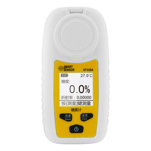 เครื่องวัดความเข้มข้นน้ำตาลแบบดิจิตอล <span class=keywords><strong>0</strong></span>-35% บริกซ์ พร้อมไฟแบ็คไลท์ สำหรับวัดความเข้มข้นน้ำตาลในเครื่องดื่ม - Product Image 1