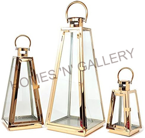 Handmade Gold Candle <b>Lantern</b> Rustic Wedding Table Decoration Top Sale Decorative Metal <b>Lantern</b> for Home Use Christmas Box Packed - Product Image 2