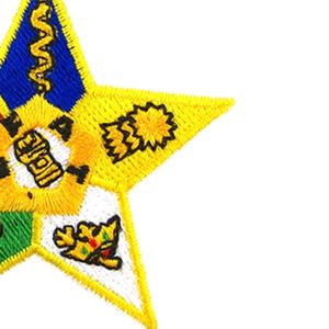 Parches de bordado deportivo Tepra hechos a medida de alta calidad, nueva llegada, logotipos de fieltro con forma de flor, tela de PVC, tarifa al por mayor para sombreros - Product Image 5